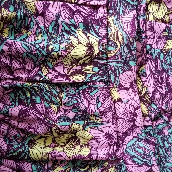 New LuLaRoe Madison skirt floral M - Picture 5 of 5